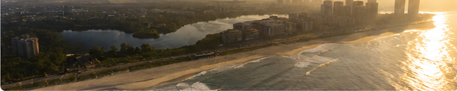 Vista aérea da Região da Reserva, Barra da Tijuca
